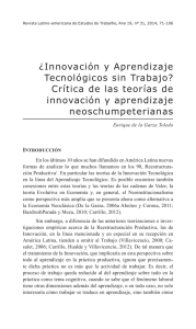 Innovacion y Aprendizaje... - RELET 31 - Revista Latino