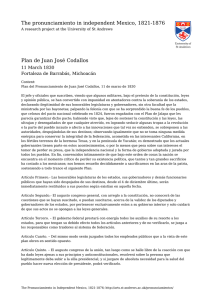Plan de Juan JosÃ© Codallos