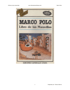 Marco Polo - Libros - Libros Maravillosos