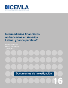 Intermediarios financieros no bancarios en América Latina: ¿banca