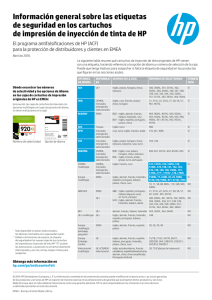 Información general sobre las etiquetas de seguridad en los