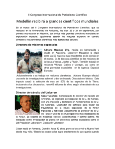Medellín recibirá a grandes científicos mundiales