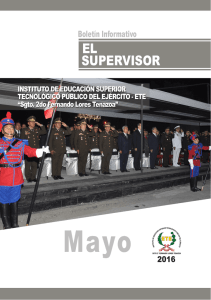 Boletín Informatico El Supervisor" - Mes de Mayo