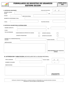 formulario de registro de usuarios sistema sicoin