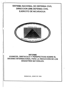 SISTEMANACIONAL DE DEFENSA CIVIL DIRECCION (EM