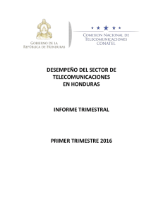 Desempeño del Sector De Telecomunicaciones