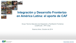 Integración y Desarrollo Fronterizo en América Latina: el aporte de