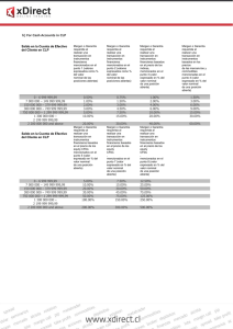 h) For Cash Accounts in CLP Saldo en la Cuenta de