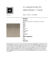 TC.ADOQUIN RECTO GRIS/NEGRO 1.7 40x40