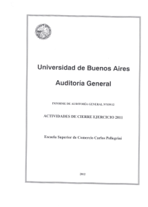 Informe de Auditoría General Nº539/12