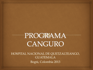 HOSPITAL NACIONAL DE QUETZALTEANGO, GUATEMALA Bogtá