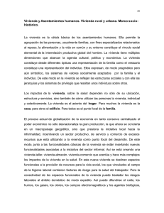 Vivienda y Asentamientos humanos. Vivienda rural y