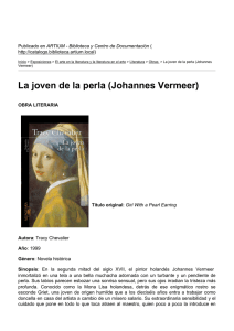 La joven de la perla (Johannes Vermeer)