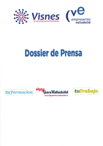 Dossier de Prensa - Confederación Vallisoletana de Empresarios
