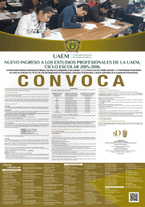 convocatoria de ingreso ep 2015 escolarizada