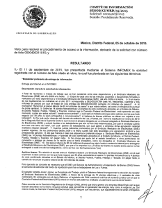 0000400311015 - Secretaría de Gobernación