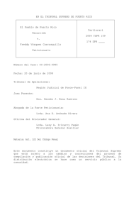 2008 TSPR 109 - Portal de la Rama Judicial