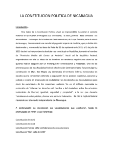 Constitución Política de Nicaragua