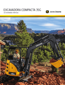 excavadora compacta 35g