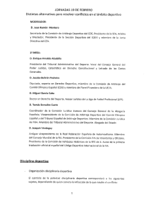 JORNADAS 19 DE FEBRERO Distintas alternativas para resolver