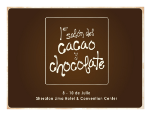 salon de cacao y chocolate - peruembassy