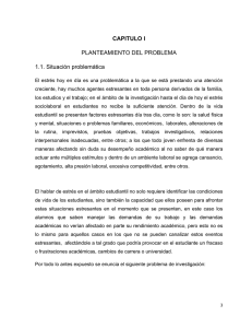 CAPITULO I PLANTEAMIENTO DEL PROBLEMA 1.1. Situación
