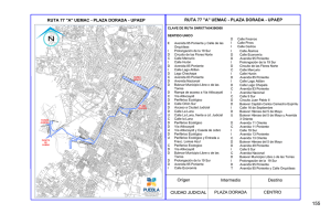 Orígen Intermedio Destino CIUDAD JUDICIAL CENTRO PLAZA