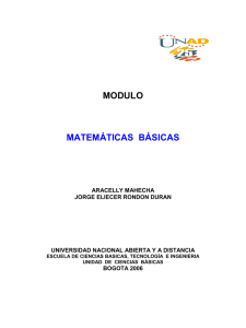 modulo matemáticas básicas