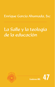 La Salle y la teología de la educación