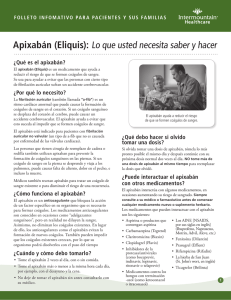 Apixabán - Intermountain Healthcare
