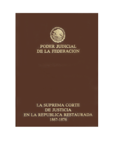 püder. judicial de la federaciün