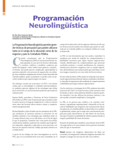 Programación Neurolingüística - Colegio de Contadores Públicos