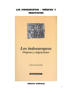 Adriano Romualdi Los Indoeuropeos Origenes Y