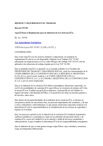 Decreto Nacional 911 96