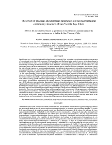 The effect of physical and chemical parameters on the