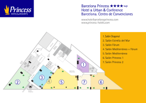 Ver planos de salones - Hotel Barcelona Princess
