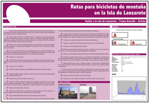 Rutas para bicicletas de montaña