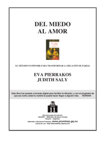 DEL MIEDO AL AMOR