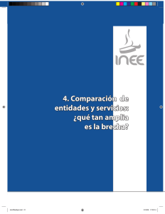 4. Comparación de entidades y servicios: ¿qué tan amplia es la