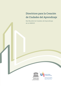 Directrices para la creación de ciudades del aprendizaje: Red