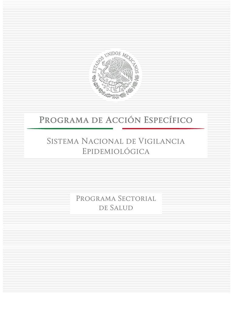 Sistema Nacional De Vigilancia Epidemiológica