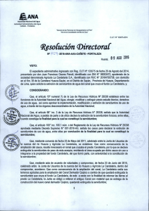 Page 1 va vº VD \ A Autoridad Nacional del Agua Autoridad