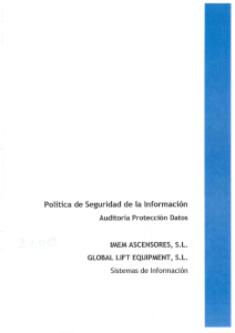 Politica seguridad de la información