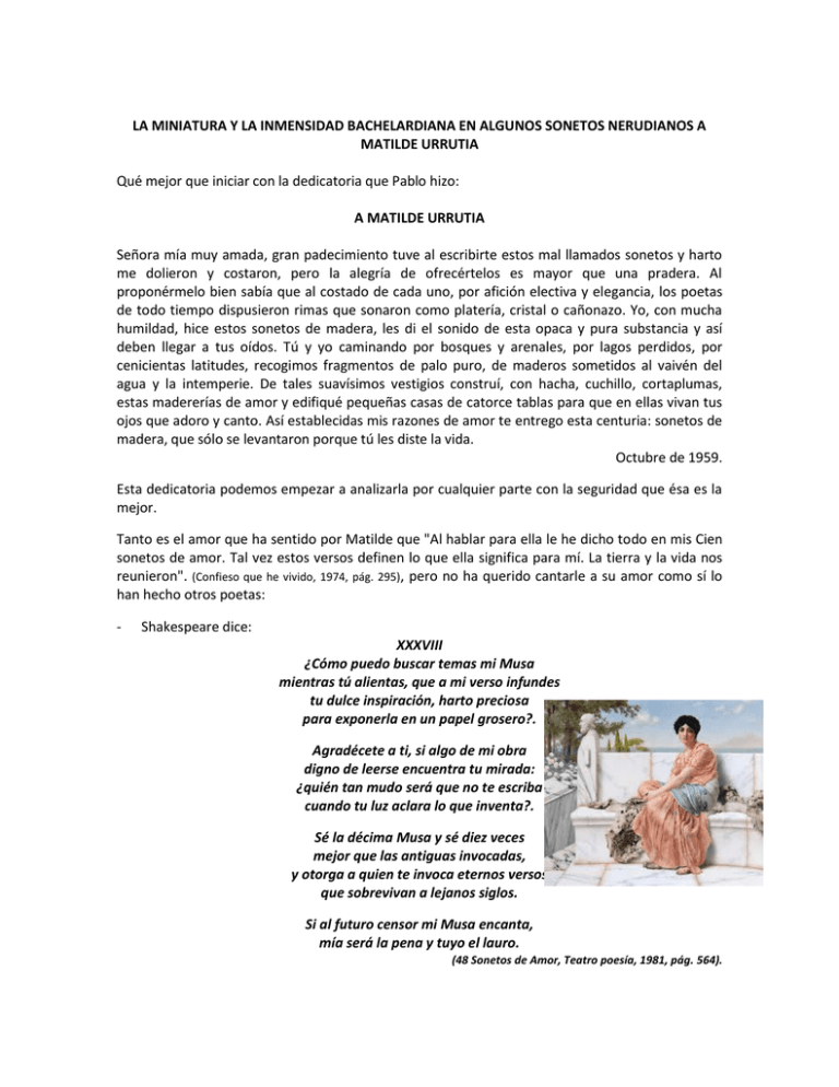 LA MINIATURA Y LA INMENSIDAD BACHELARDIANA