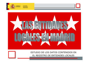 LAS ENTIDADES LOCALES EN MADRID (version2)