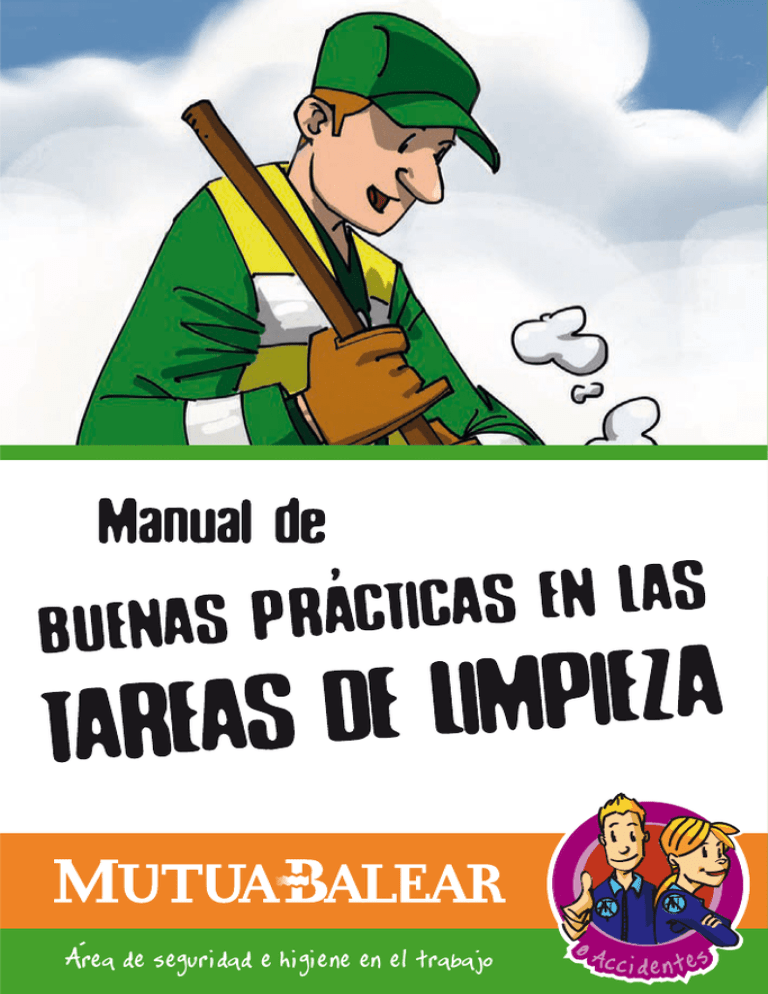 Manual de buenas prácticas en las tareas de limpieza