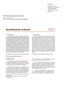 Incontinencia urinaria