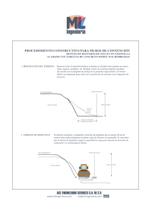 procedimiento constructivo para muros de contención