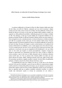 1 Albert Samain, en traducción de Ismael Enrique Arciniegas (1912