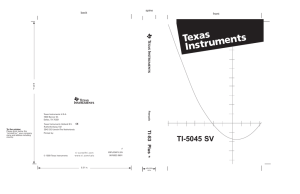 TI-5045 SV - Texas Instruments